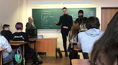 Беседы о семейных ценностях со студентами Ивановского колледжа сферы услуг